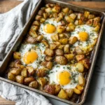 Sheet Pan Tallow Potatoes & Eggs