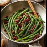 Sichuan Dry Fried Green Beans