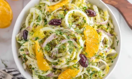 Sicilian Fennel Orange Salad – A Bright, Refreshing Starter