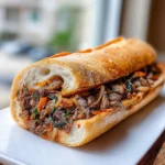 Spicy Kimchi Bulgogi Cheesesteak