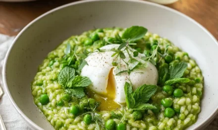Spring Pea & Burrata Risotto: A Creamy, Flavorful Masterpiece