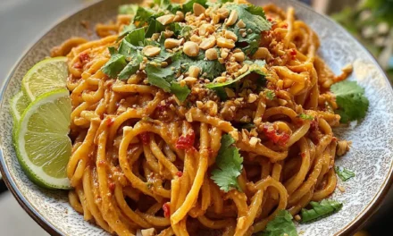 Swicy Thai Peanut Noodles – A Quick and Delicious Meal