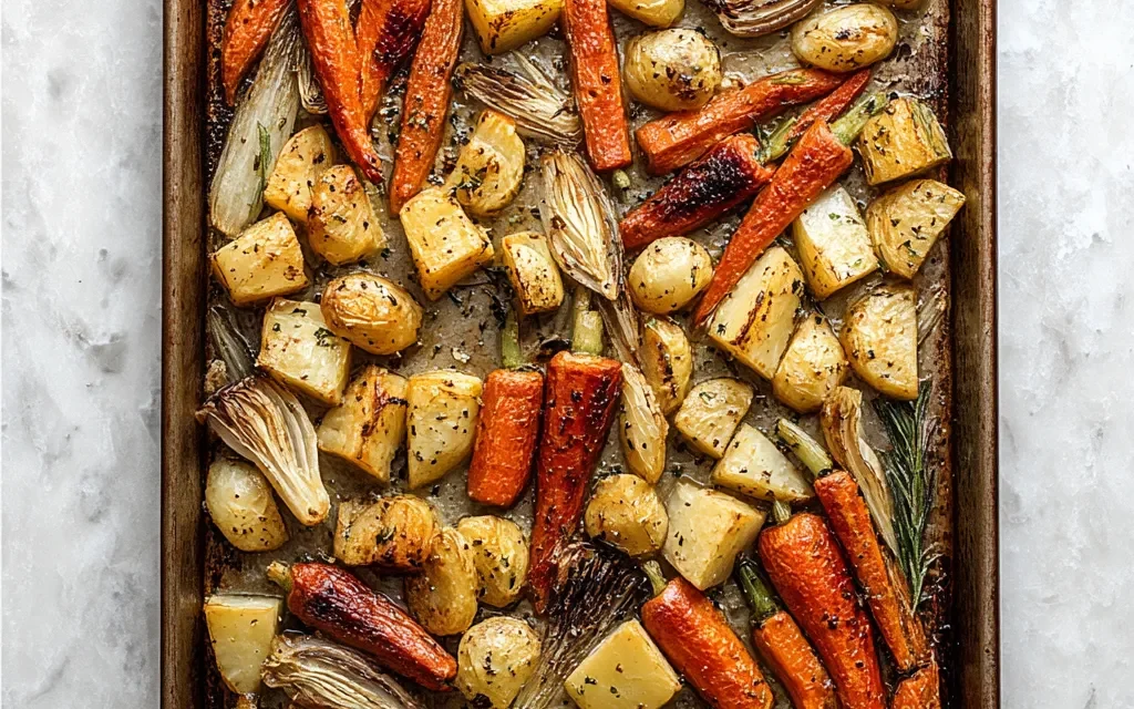 Tallow-Roasted Root Vegetables