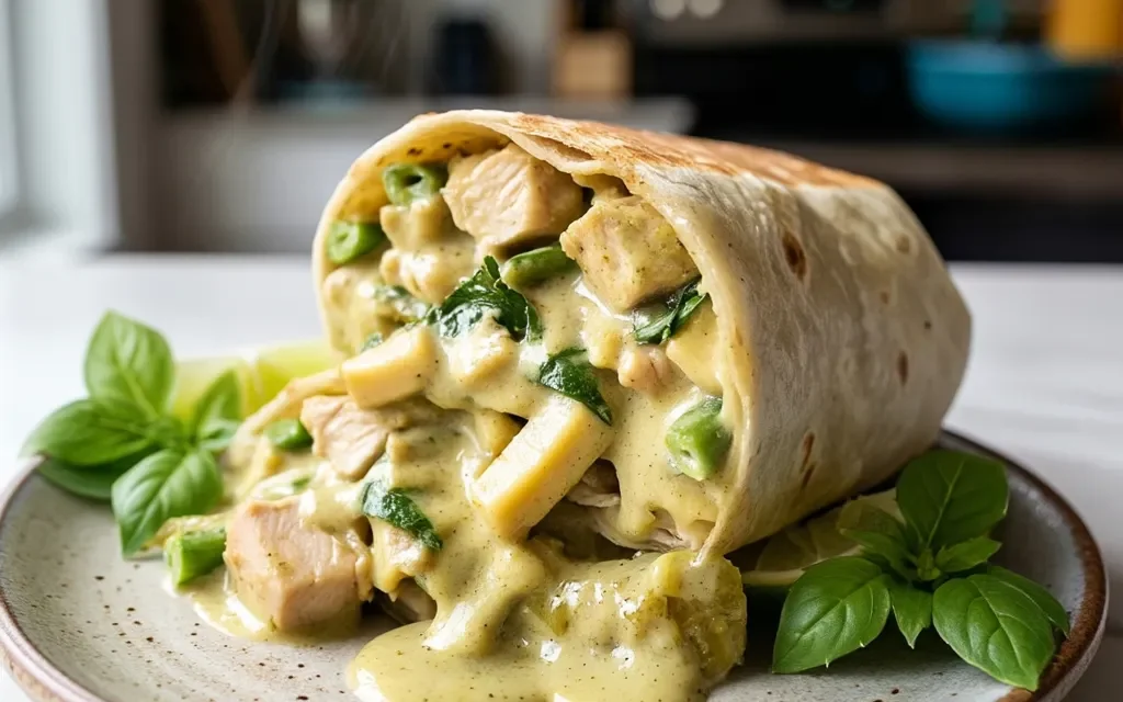 Thai Green Curry Chicken Burrito – An Award-Winning Delight