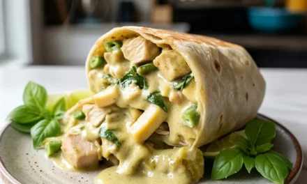 Thai Green Curry Chicken Burrito – An Award-Winning Delight