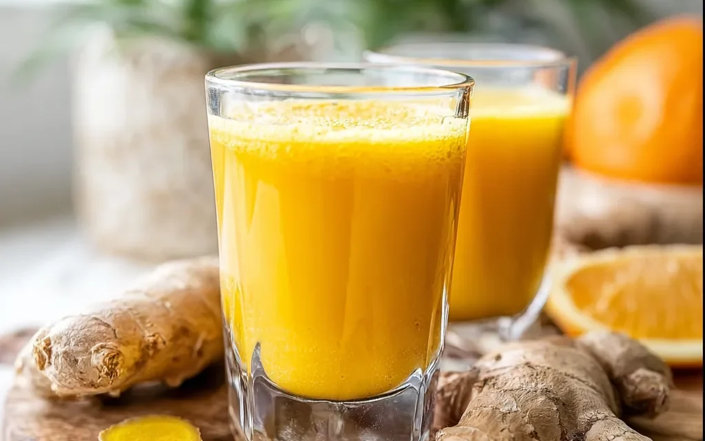 Turmeric Ginger “Jolt” Shot: A Speedy Immune Booster