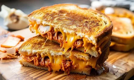 Viral Kimchi & Cheddar Melt