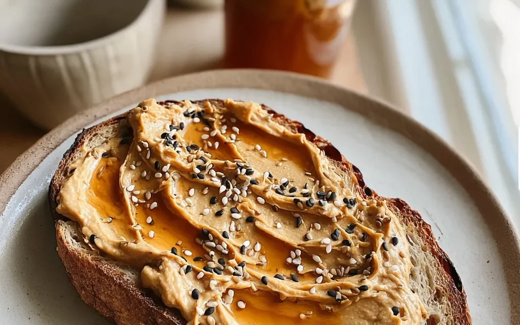 Whipped Peanut Butter & Miso Toast – A Delightful 5-Minute Treat