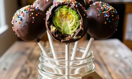 Brussels Sprouts Cake Pops