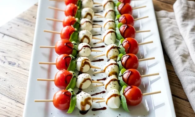 Caprese Salad Skewers