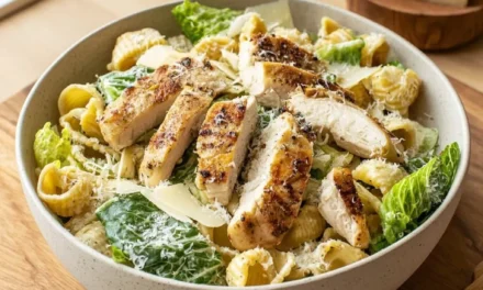 Chicken Caesar Pasta Salad