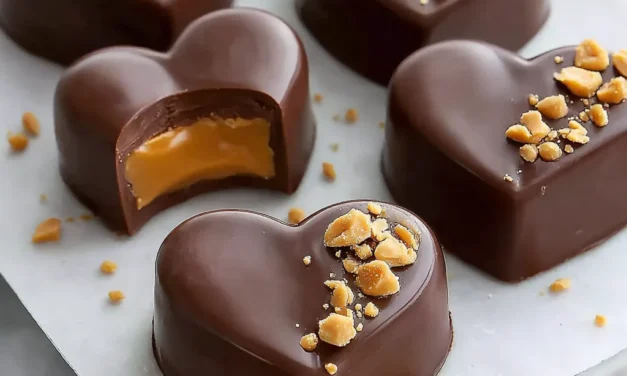 Chocolate Peanut Butter Valentine’s Heart