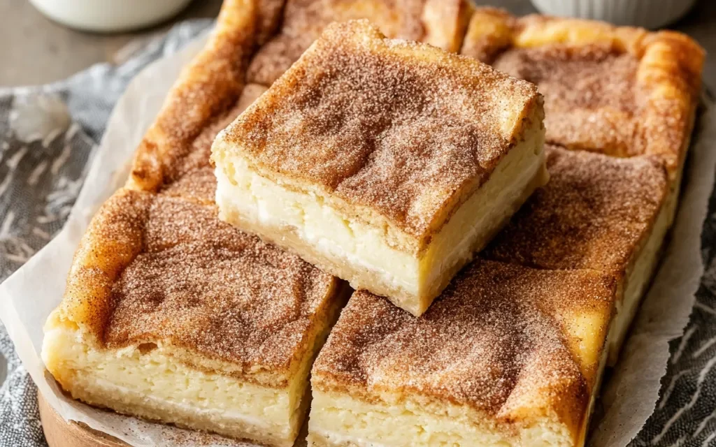 Churro Cheesecake Bars