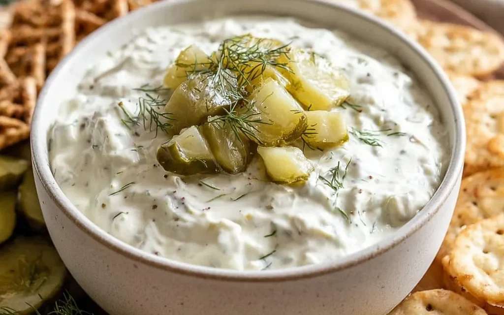 Creamy Dill Pickle Dip