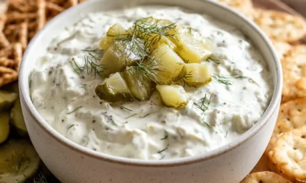 Creamy Dill Pickle Dip