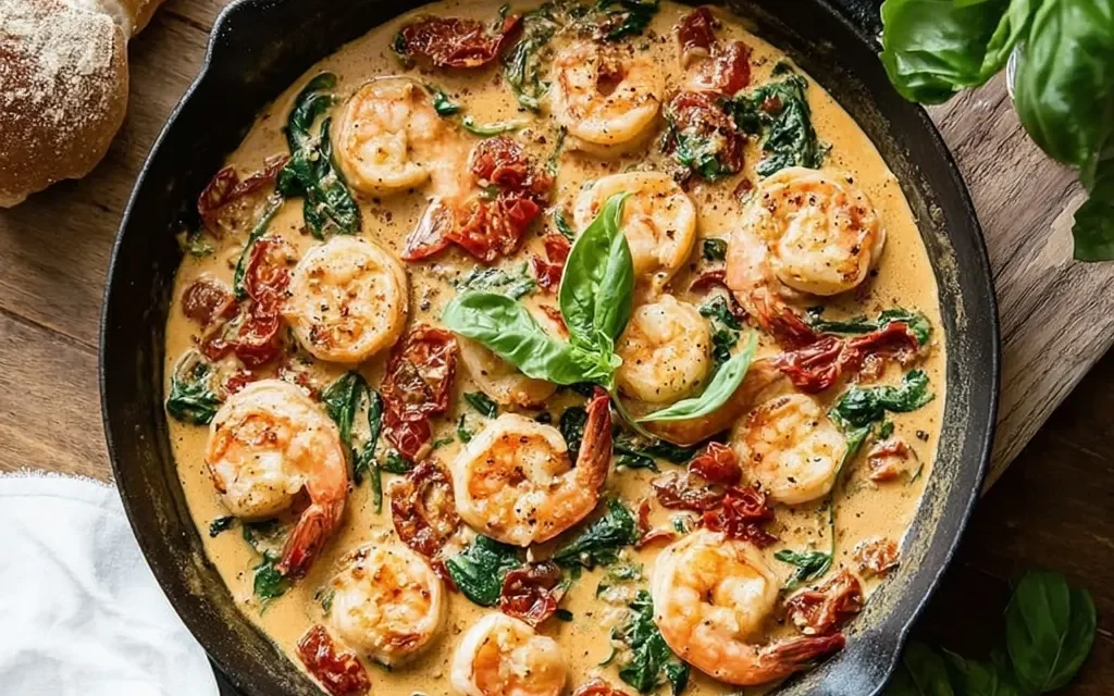Creamy Tuscan Butter Shrimp
