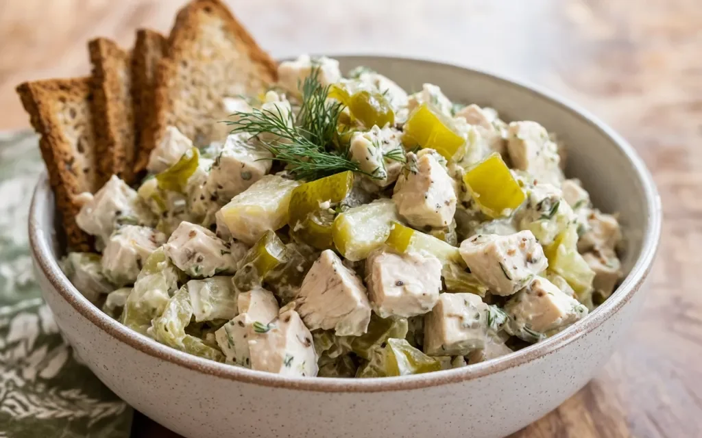 Dill Pickle Chicken Salad