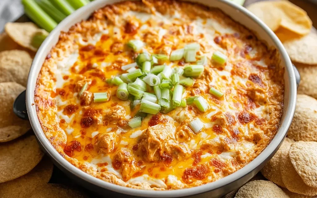 Easy Buffalo Chicken Dip