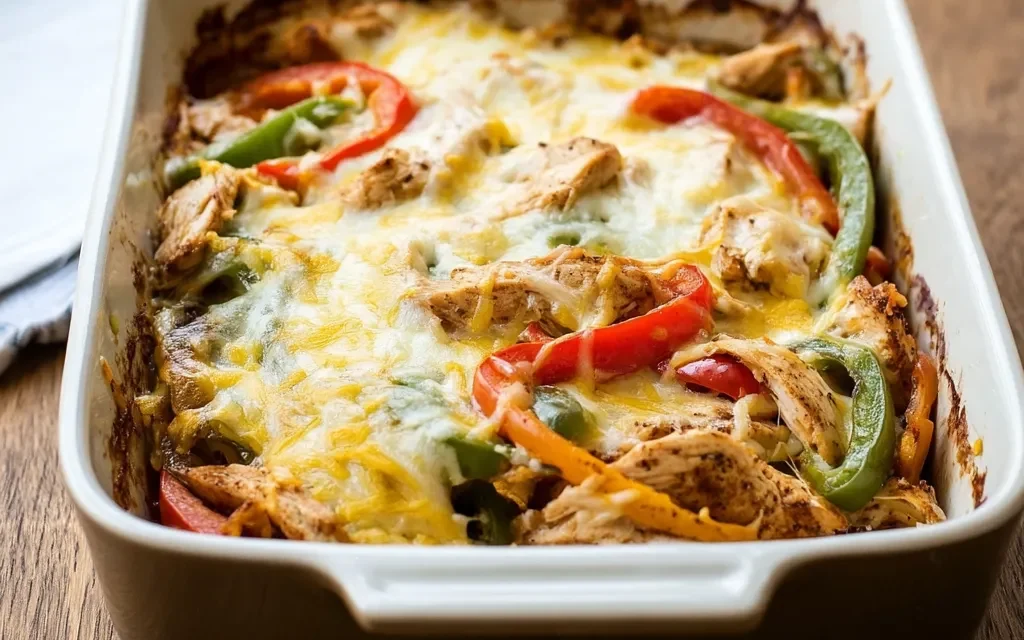 Fajita Chicken Casserole