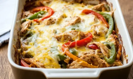 Fajita Chicken Casserole