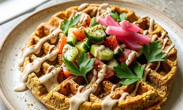 Falafel Waffles