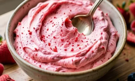 Freeze-Dried Strawberry Buttercream