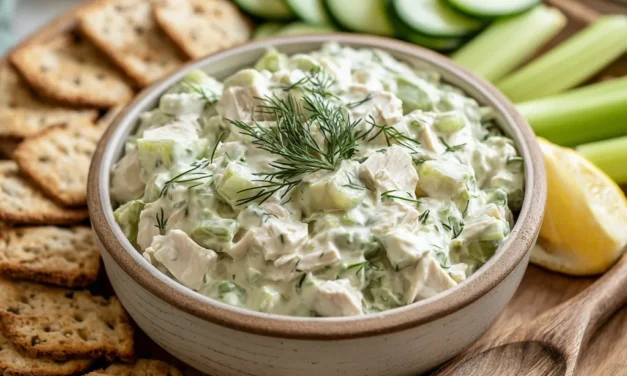 Green Goddess Chicken Salad Dip