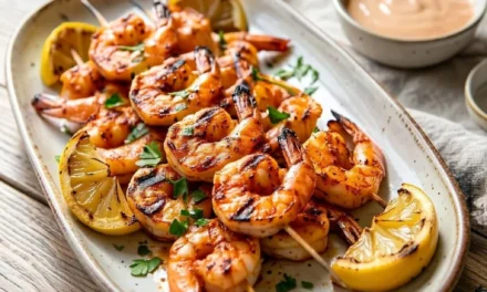 Grilled Cajun Shrimp Skewers