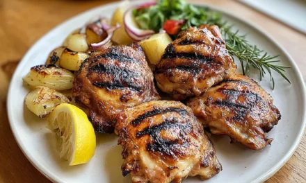 Grilled Chicken Thighs