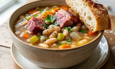 Hearty Ham And Bean Soup