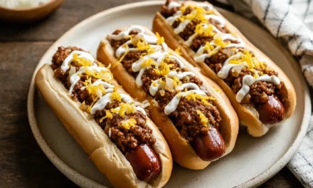 Homemade Coney Island Style Hot Dogs