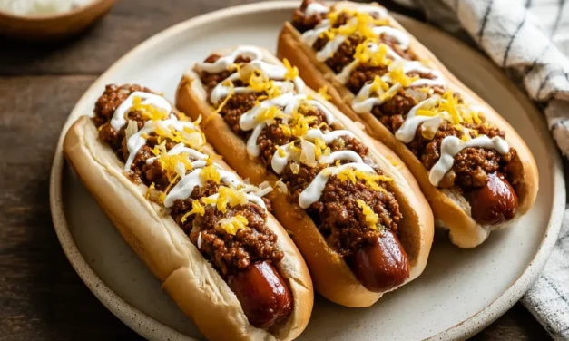 Homemade Coney Island Style Hot Dogs
