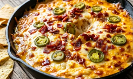 Jalapeño Popper Chicken Dip