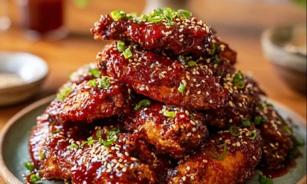 Korean Swicy Gochujang Wings