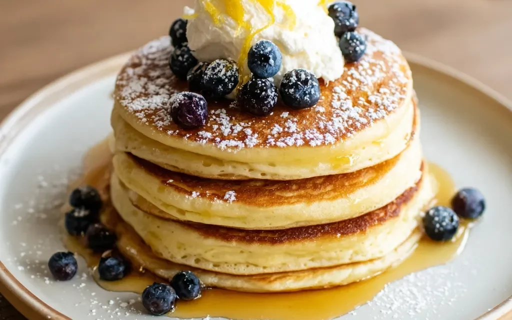 Lemon Ricotta Pancakes