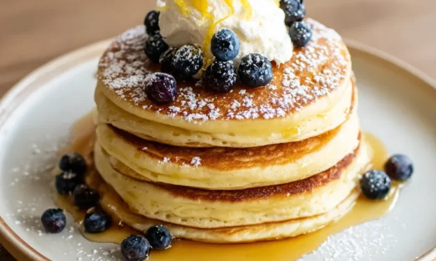 Lemon Ricotta Pancakes
