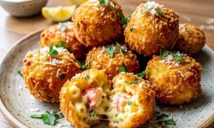 Lobster Mac and Cheese Bites