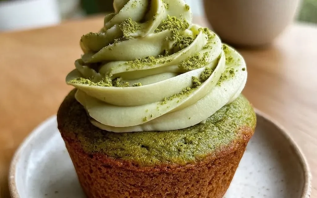 Matcha Vanilla Bean Frosting