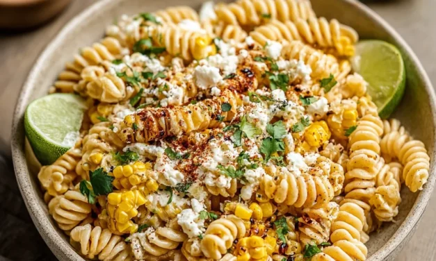 Mexican Street Corn Pasta Salad