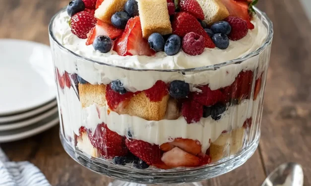 No-Bake Berry Trifle Summer Dessert