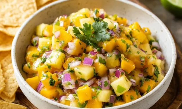 Pineapple Mango Salsa