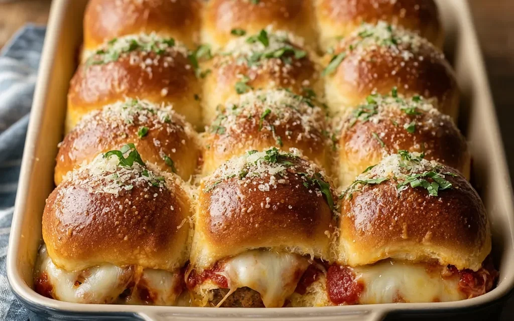 Pull-Apart Meatball Sliders for a Crowd