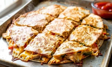 Sheet Pan Quesadillas for a Crowd