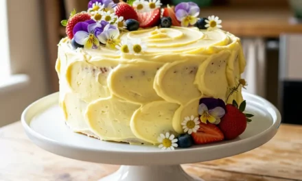 Spring Birthday Cake