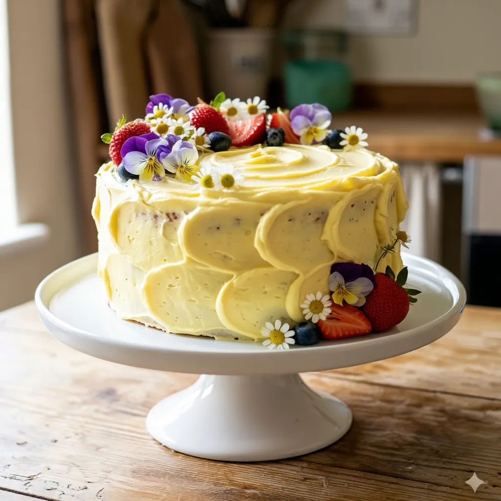 Spring Birthday Cake - Instantly Recipes