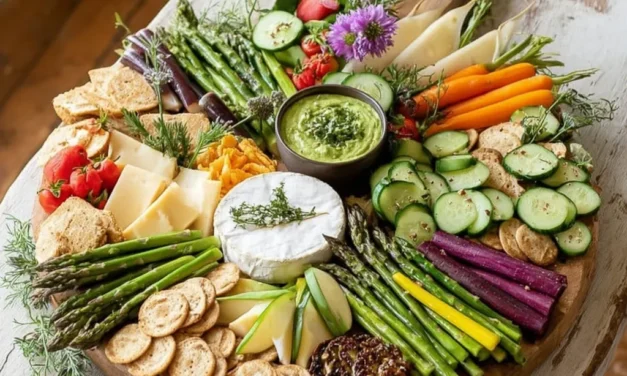 Spring Garden Charcuterie Board