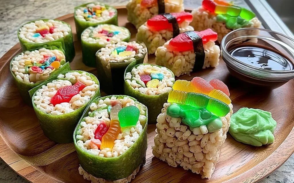 Sushi Rice Krispie Treats
