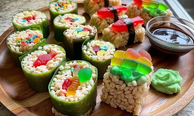 Sushi Rice Krispie Treats