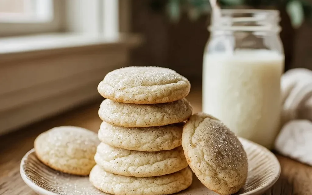 Vanilla Bean Milk Cookies
