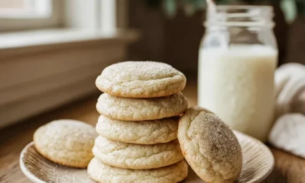 Vanilla Bean Milk Cookies